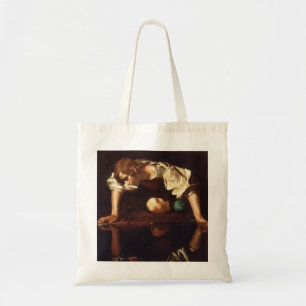 Narcissus von Michelangelo Merisi da Caravaggio Tragetasche