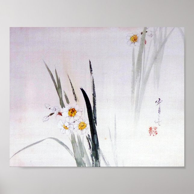 Narcissus, Watanabe Seitei Poster (Vorne)