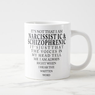 Narco Schizo Jumbo-Tasse