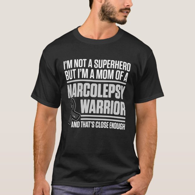 Narcolepsy Awareness Hero Narcoleptic Warrior Surv T-Shirt (Vorderseite)