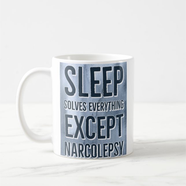 Narcolepsy Coffee Tasse (Links)