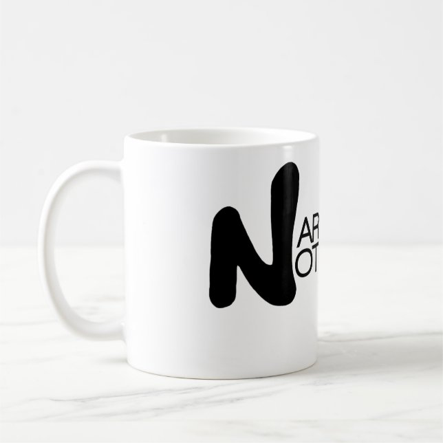 NARCOLEPSY: NICHT ALONE™ Klassiker-Tasse Kaffeetasse (Links)