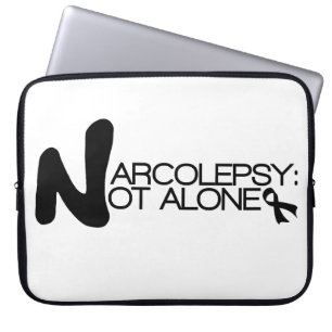 NARCOLEPSY: NICHT ALONE™ klassischer Laptop-Kast Laptopschutzhülle