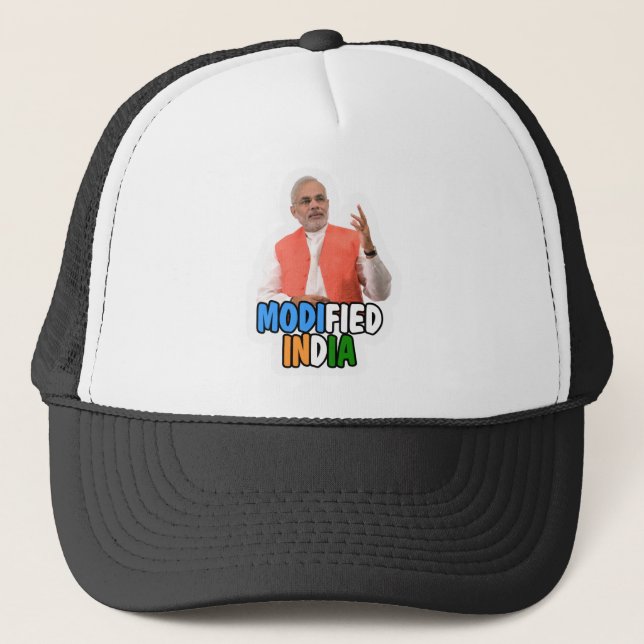 Narendra Modi Sammlung Truckerkappe (Vorderseite)
