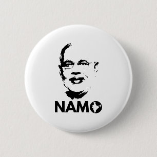 Narendra Modi stellen Namo wieder Indien 2019 BJP Button