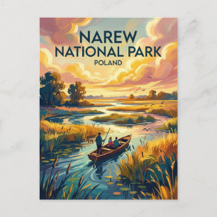 Narew National Park Polen Postkarte