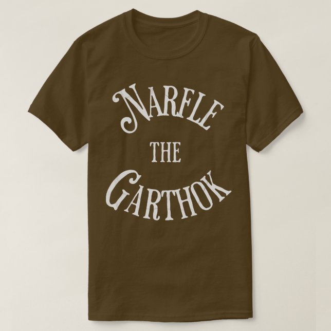Narfle der Garthok T-Shirt (Design vorne)