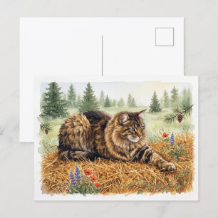 Nari des Waldes Postkarte