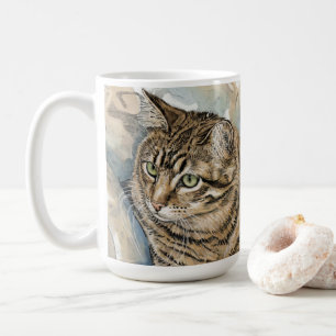 Nari - Eine Studie meiner wunderbaren Katze Kaffeetasse
