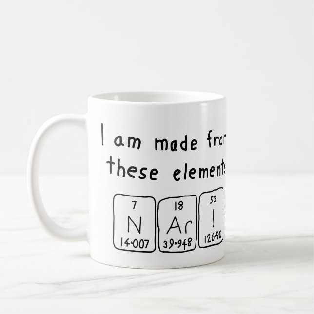 Nari Periodenname Tasse (Links)