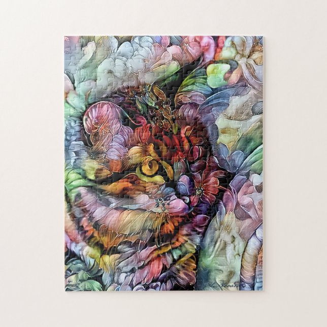 Nari und die Blume Puzzle (Vertikal)