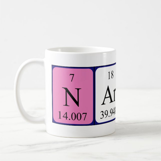 Nario Periodenname Tasse (Links)