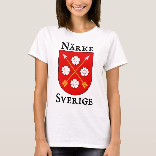 Närke, Sverige T-Shirt (Vorderseite)