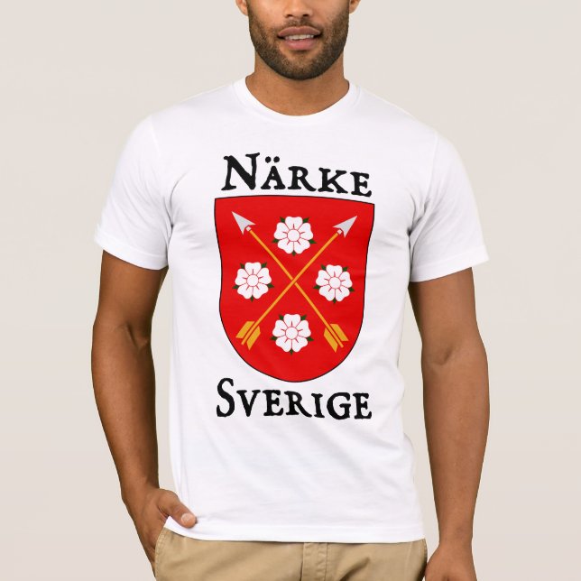 Närke, Sverige T-Shirt (Vorderseite)