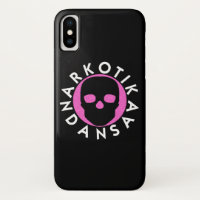 NARKOTIKA LIV Bubble Gum Gehäuse iPhone X schwarz 