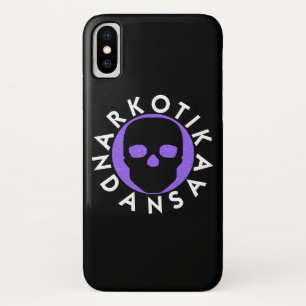 NARKOTIKA LIV Violet Gehäuse iPhone X schwarz N3 Case-Mate iPhone Hülle