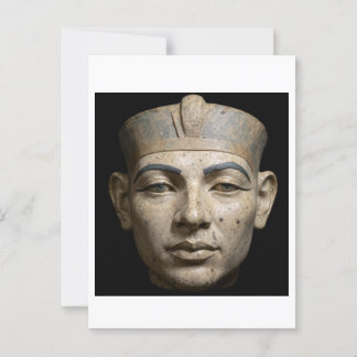 Narmer First Egyptian Pharaoh Unifier Art Postkarte