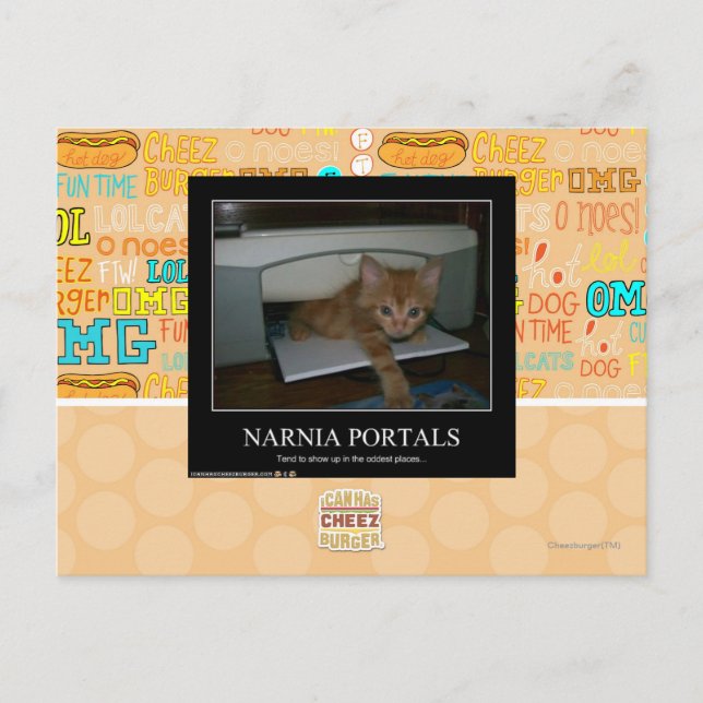 Narnia Portals Postkarte (Vorderseite)