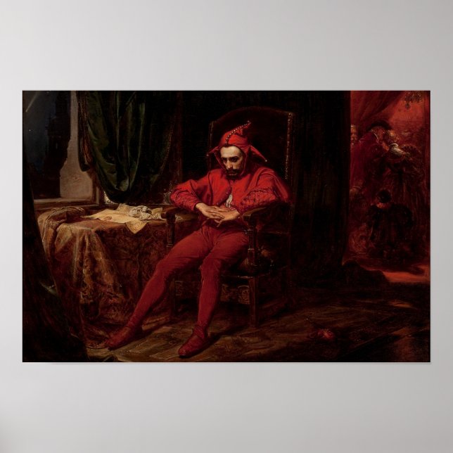 Narr Stanczyk Jan Matejko Kunst Poster (Vorne)