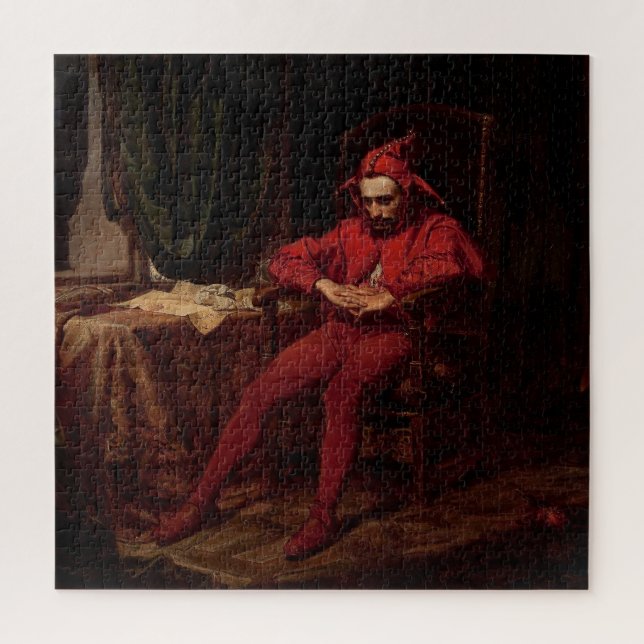 Narr Stanczyk Jan Matejko Kunst Puzzle (Vertikal)
