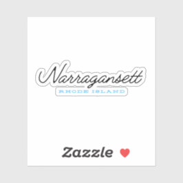 Narraganset Rhode Island Aufkleber