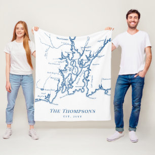 Narragansett Bay Newport Family Wedding Gift Flee Fleecedecke