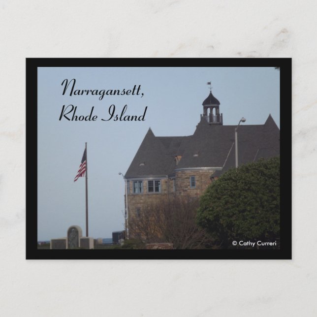 Narragansett, Rhode Island Postcard Postkarte (Vorderseite)