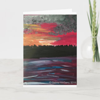 Narragansett Sunset Karte