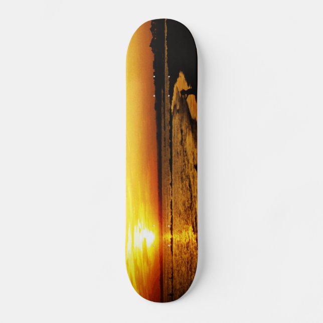 Narragansett Sunset Skateboard (Vorderseite)