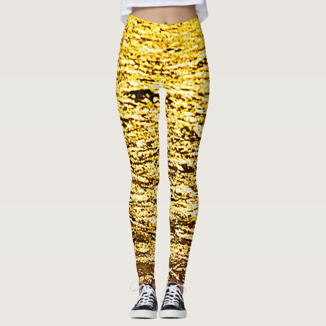 Narrengold-Pyrit-Leggings Leggings (Vorderseite)