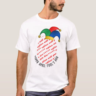 Narrenhut Aprilscherz Foto T-Shirt