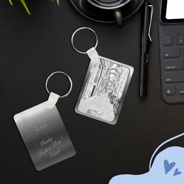 Narrow Italian Street - Vatertag Schlüsselanhänger (Von Creator hochgeladen)