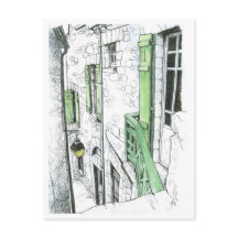 Narrow Street am Mont St. Michel