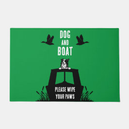Narrowboat Kanalboat Hunde Liebhaber Fußmatte