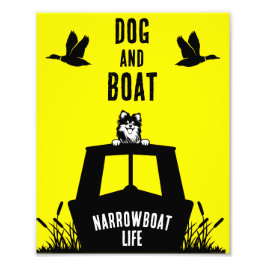 Narrowboat Kanalboat Leben Fotodruck