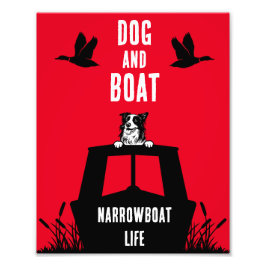 Narrowboat Kanalboat Leben Fotodruck