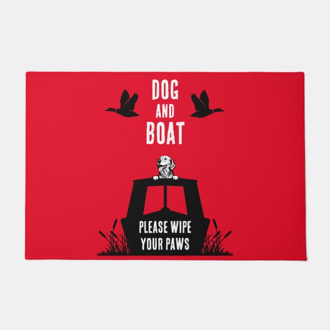 Narrowboat Kanalboat Leben Fußmatte (Vorderseite)