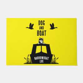 Narrowboat Kanalboat Leben Fußmatte