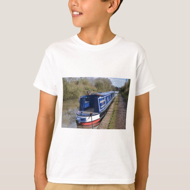 Narrowboat unermüdlich T-Shirt (Vorderseite)