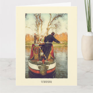 Narrowboat-Wicklung Karte