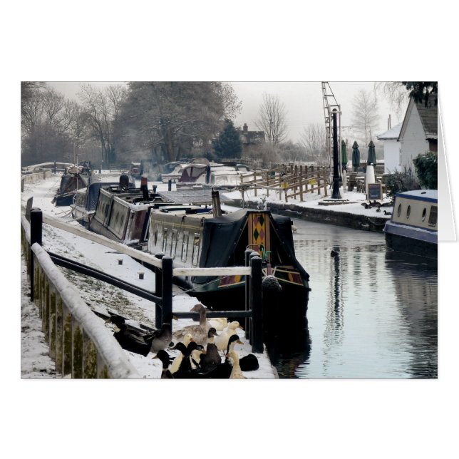 NARROWBOATS CARD (Vorderseite (Horizontal))