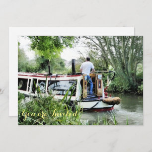 NARROWBOATS EINLADUNG