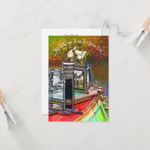 NARROWBOATS EINLADUNG