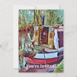 NARROWBOATS EINLADUNG