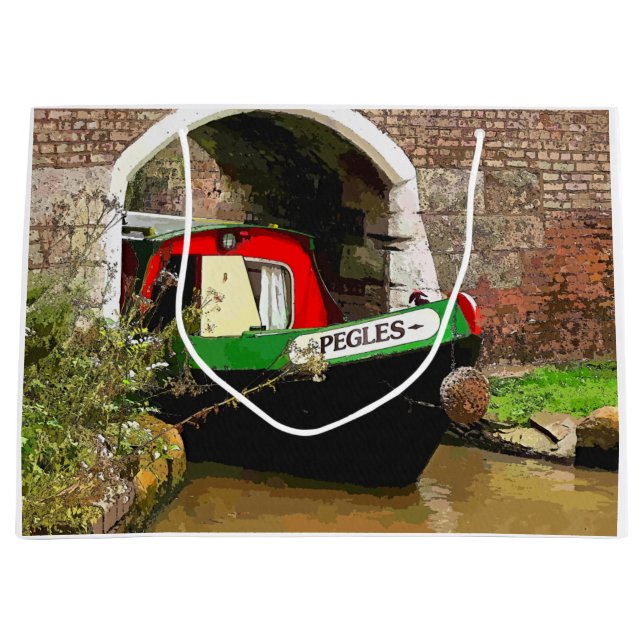 NARROWBOATS GROßE GESCHENKTÜTE (Vorderseite)