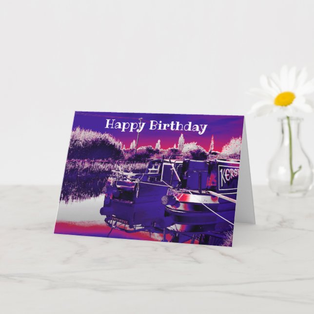 NARROWBOATS KARTE (Kleine Pflanze)