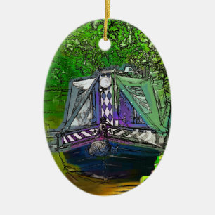 NARROWBOATS KERAMIK ORNAMENT