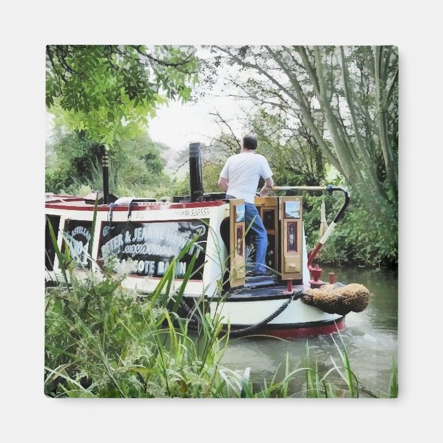 NARROWBOATS MAGNET (Vorne)