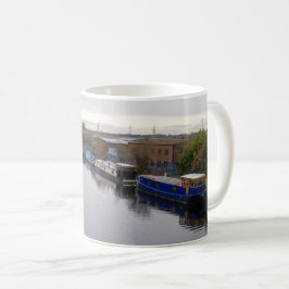 Narrowboats on the Knottingley and Goole Canal Kaffeetasse