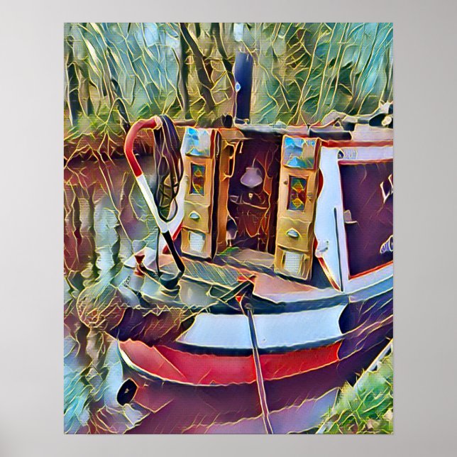 NARROWBOATS POSTER (Vorne)